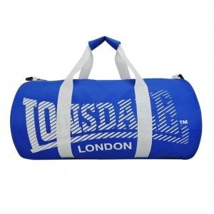 Lonsdale Barrel Bag - Blue/White
