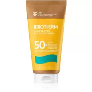 Biotherm Waterlover Face Sunscreen Protective Anti-Aging Face Cream for Intolerant Skin SPF 50+ 50ml