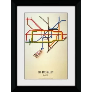 Transport For London Tate 50 x 70 Framed Collector Print