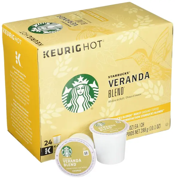 Starbucks Veranda Blend Keurig Hot 288g 24 Pack