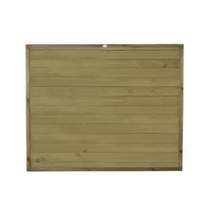 Forest Garden 5ft Pressure Treated Horizontal Fence Panel