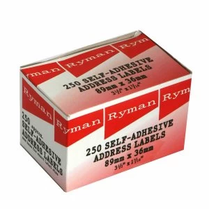 Ryman Address Labels BX250