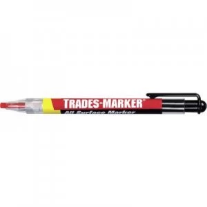 Markal Trade Marker 96132 96132 Permanent marker Red 3.8mm /pack