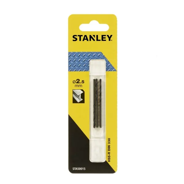 Stanley Metal Drill Bit 2.5mm -STA50015-QZ