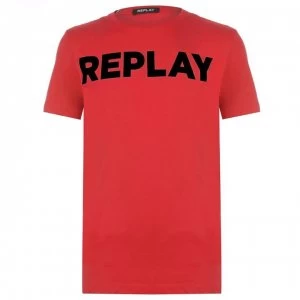 Replay Tee - Tomato Red