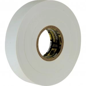 Everbuild Electrical Insulation Tape White 19mm 33m