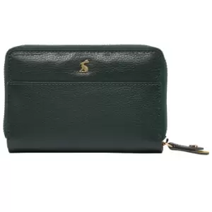 Joules Womens Dudley Leather Purse Green