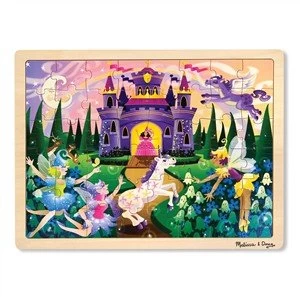Melissa and Doug Fairy Fantasy Jigsaw Puzzle 48 Piece
