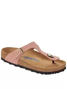 Birkenstock Gizeh Sfb Sandal - Pink, Size 4, Women