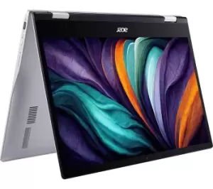 Acer Spin 513 13.3" 2 in 1 Chromebook - Snapdragon 7c Gen 2, 64GB eMMC, Silver/Grey