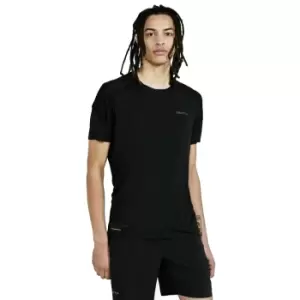 Craft Mens Pro Charge Tech Short-Sleeved T-Shirt (XXL) (Black)