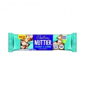 Cadbury Nuttier CoconutAlmond Chocolate 40g Pack of 15 4259100