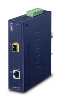 PLANET IGT-805AT network media converter 1000 Mbps Blue