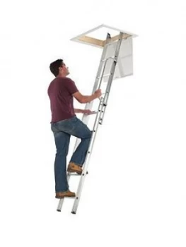 Abru 2 Section Aluminium Loft Ladder