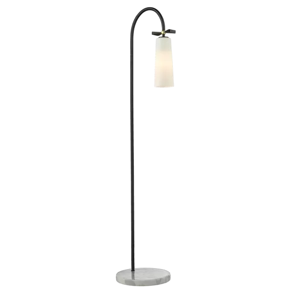 Bow Floor Lamp Black, E27