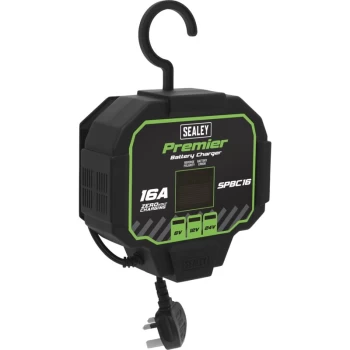 Sealey - SPBC16 Battery Charger 16A Fully Automatic