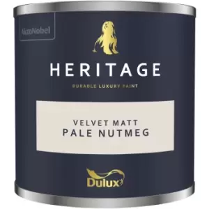 Dulux Heritage Velvet Matt Pale Nutmeg Matt Emulsion Paint 125ml