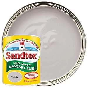 Sandtex Ultra Smooth Masonry Paint - Gravel 5L