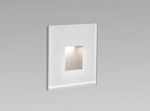 Dart Outdoor LED Recessed Wall Light White 2W 2700K IP65