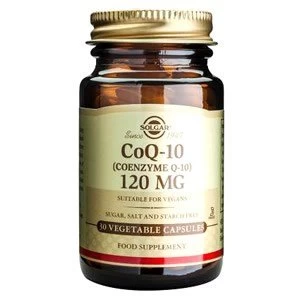 Solgar Coenzyme Q 10 120 mg Vegetable Capsules 30 vegicaps