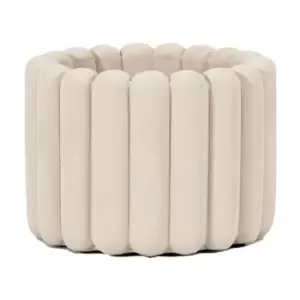 Gallery Interiors Castella Planter in Taupe / Large