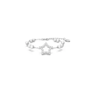 Stella Crystal Star White Rhodium Plated Bracelet 5645385