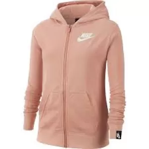 Nike Big Kids (Girls') Full-Zip Hoodie - Pink