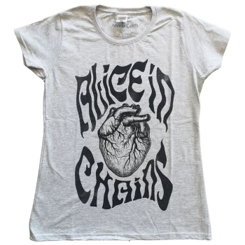 Alice In Chains - Transplant Womens X-Large T-Shirt - grey