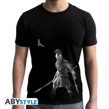 Assassins Creed - Alexios - Mens Medium T-Shirt - Black