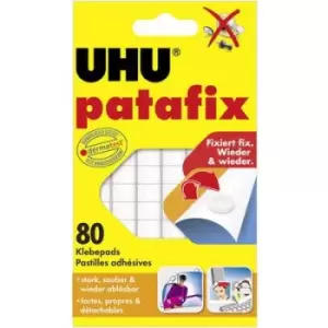 UHU Patafix Adhesive Pads White Content: 80 pc(s)