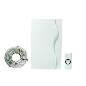 Wickes Wired Door Chime Kit - White
