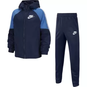 Boys, Nike Unisex NSW Woven Track Suit - Navy, Size S