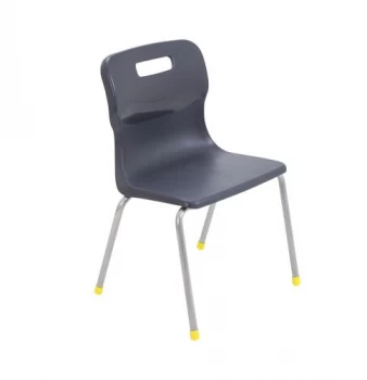 Titan 4 Leg Chair 350mm Charcoal KF72182