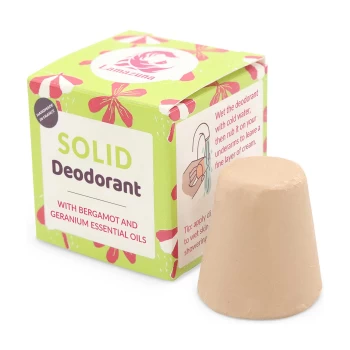 Lamazuna Solid Deodorant (Bergamot & Geranium) 30g