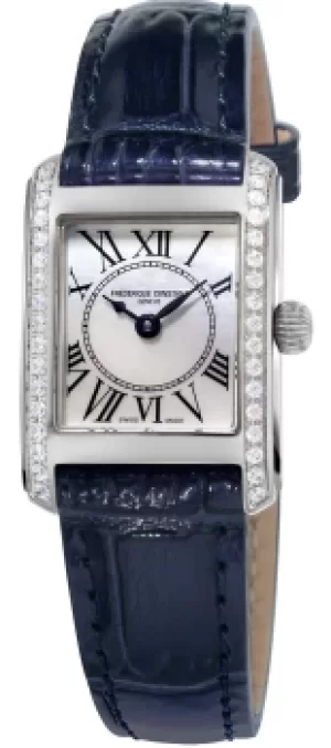 Frederique Constant Watch Carree Diamond Ladies