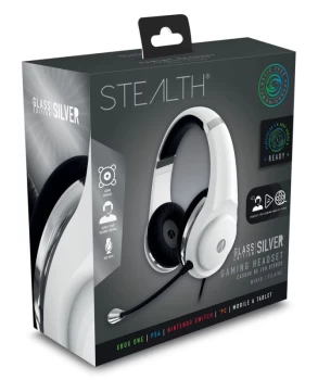 STEALTH XP-Glass Edition Gaming Headset - Silver