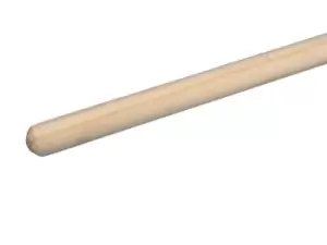 Wooden Handle for Broom & Mop Heads - 48in. 136134 CLEENOL