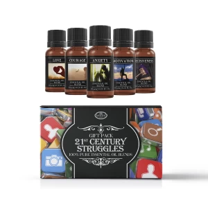 Mystic Moments 21st Century Struggles Essential Oils Blend Gift Pack