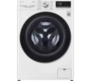 LG TurboWash with AI DD V6 FWV686WTE WiFi-enabled 8KG Washer Dryer - White
