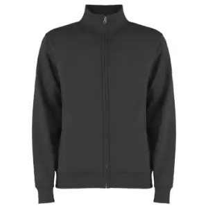 Kustom Adults Unisex Kit Sweat Jacket (XS) (Dark Grey)