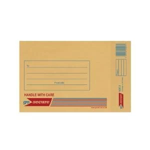 GoSecure Bubble Lined Envelope Size 3 150x215mm Gold Pack of 20