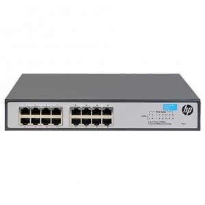 HPE 1420-16G Unmanaged L2 Gigabit Ethernet (10/100/1000) Grey 1U