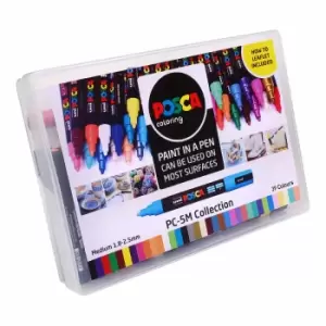 uni POSCA PC-5M Marker Pens Collection Box Pack of 39, none