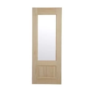 2 Panel Clear pine Internal Door H1981mm W686mm