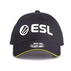 ESL - ESL Logo Unisex Baseball Cap - Black/Yellow