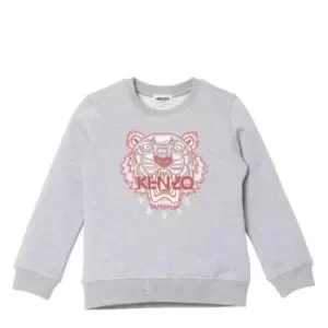 KENZO Juniors Tiger Sweatshirt - Grey