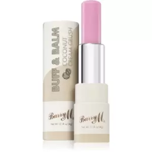 Barry M Buff & Balm Renewal Lip Balm with Volume Effect Shade Coconut Cream Crush 4 ml