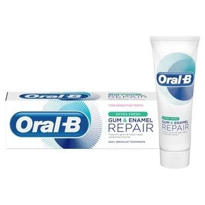 Oral-B Gum and Enamel Repair Extra Fresh Toothpaste 75ml