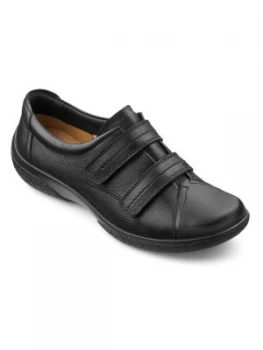 Hotter Leap original extra wide shoes Black