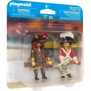 Playmobil Duo Pack Pirate and Redcoat Figures